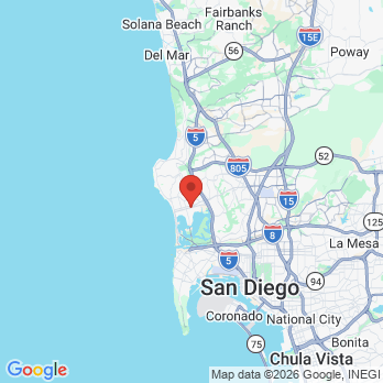 Map to Primary Office office in San Diego, CA
