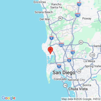 Map to  office in San Diego, CA