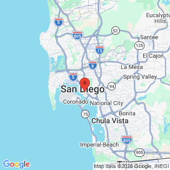 Map to Dental Express-Downtown office in San Diego, CA