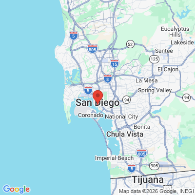 Map to  office in San Diego, CA