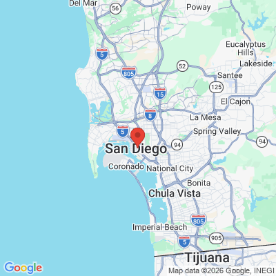Map to  office in San Diego, CA