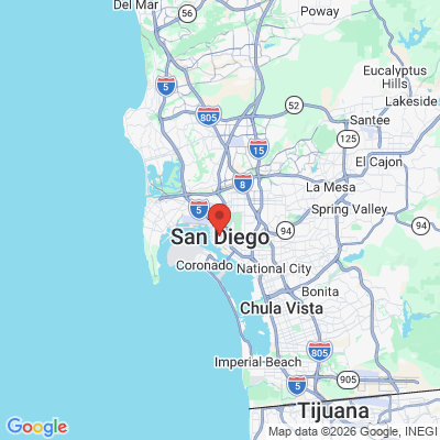 Map to  office in San Diego, CA