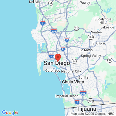 Map to  office in San Diego, CA