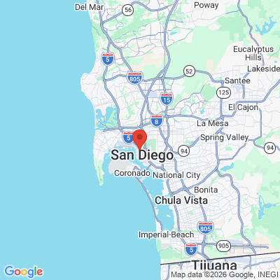 Map to  office in San Diego, CA