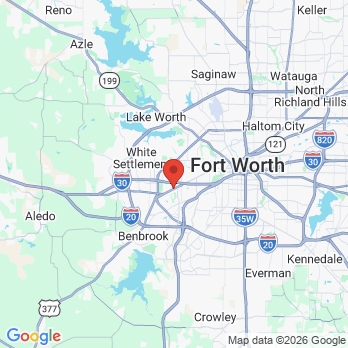 Map to kelly Blair DDS office in Fort Worth, TX
