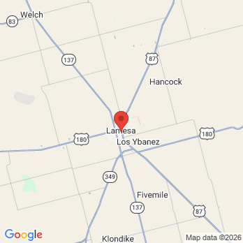 Map to Lamesa Dental office in Lamesa, TX