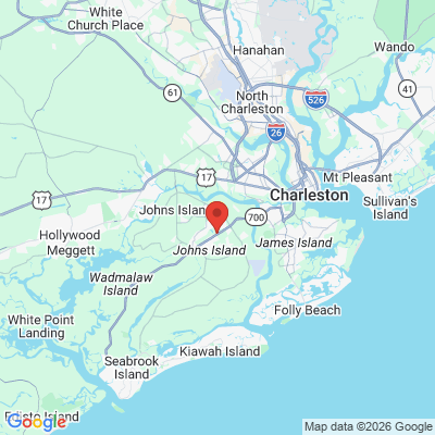 Map to  office in Johns Island, SC