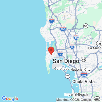 Map to Xceptional Dental Office office in San Diego, CA