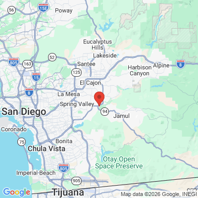 Map to  office in El Cajon, CA