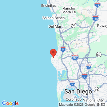 Map to Primary Office office in San Diego, CA