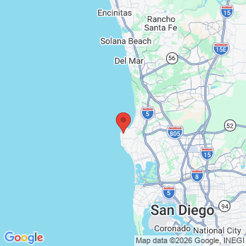 Map to Open Wide La Jolla office in La Jolla, CA