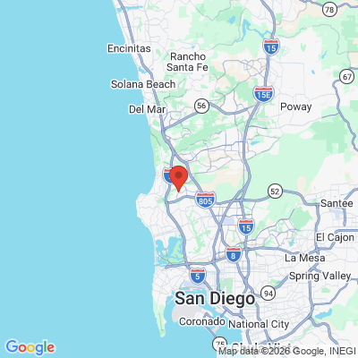 Map to  office in San Diego, CA