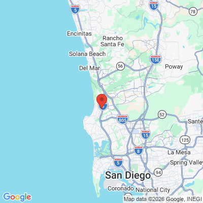 Map to  office in La Jolla, CA