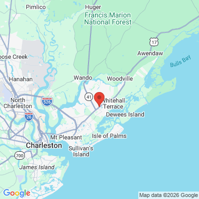 Map to  office in Coastal Family Dentistry