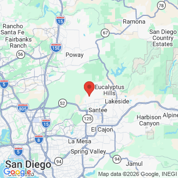 Map to Primary Office office in Santee, CA
