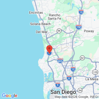 Map to Dr. David Eshom DDS office in San Diego, CA