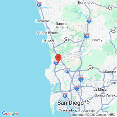 Map to  office in La Jolla, CA