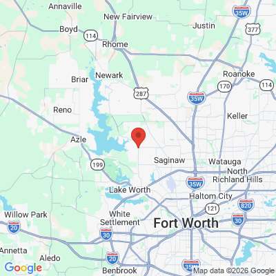 Map to  office in Fort Worth, TX