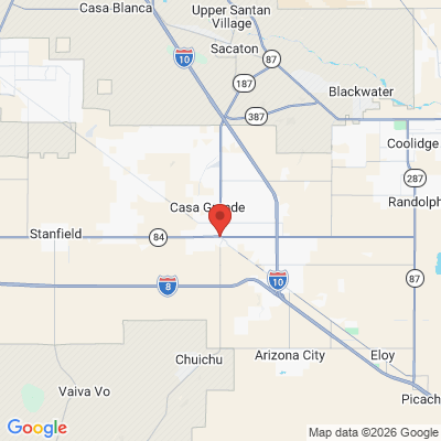 Map to  office in Casa Grande, AZ