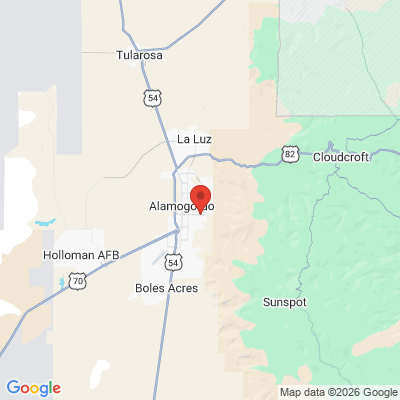 Map to  office in Alamogordo, NM