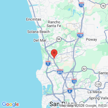 Map to Origin Dental office in San Diego, CA