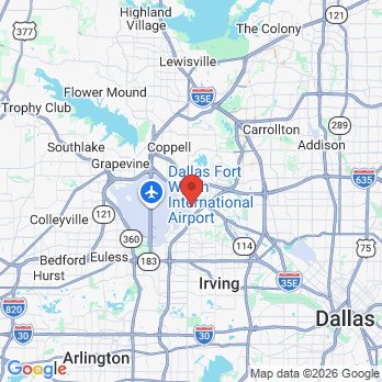 Map to Irving Dental Group- Dr. John Zotos, DDS office in Irving, TX
