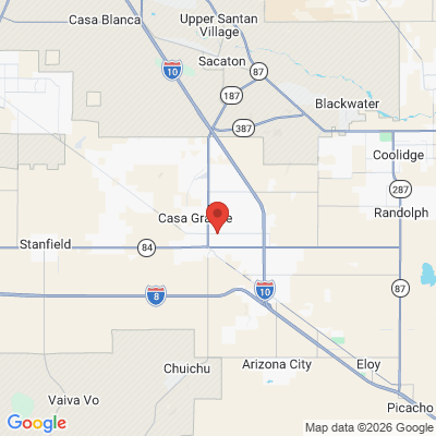 Map to  office in Casa Grande, AZ
