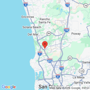 Map to Arvinda Reddy Kunduru D.D.S Inc  office in San Diego, CA