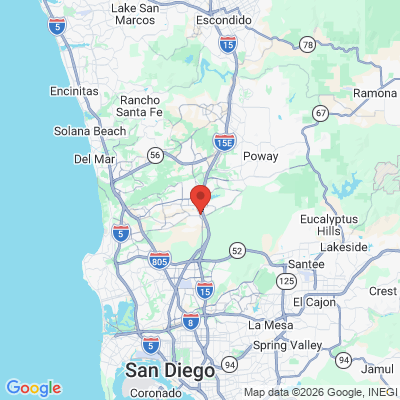 Map to  office in San Diego, CA