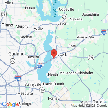 Map to Comfort Dental - Rockwall office in Rockwall, TX