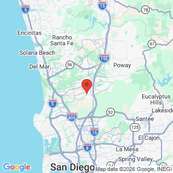 Map to Primary Office office in San Diego, CA
