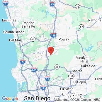 Map to Village Center Dentistry office in San Diego, CA