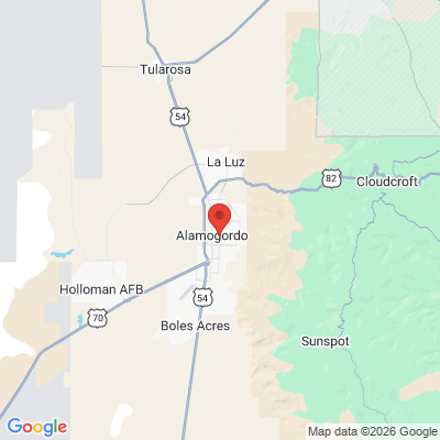 Map to  office in Alamogordo, NM