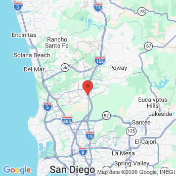 Map to Primary Office office in San Diego, CA