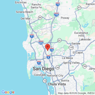 Map to  office in San Diego, CA