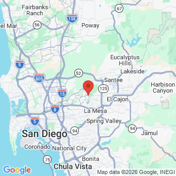 Map to Primary Office office in San Diego, CA