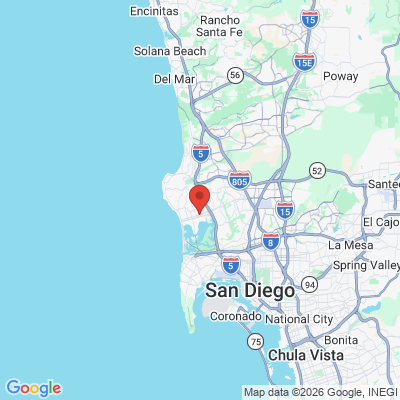 Map to  office in San Diego, CA