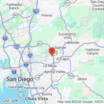 Map to Dental Expressions  office in San Diego, CA