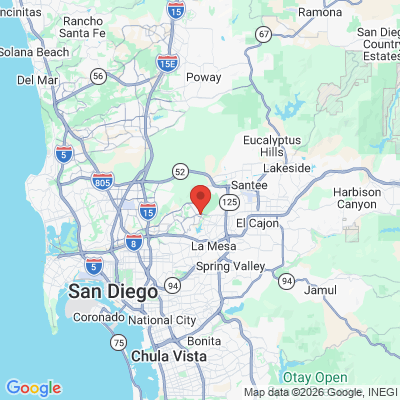Map to  office in San Diego, CA
