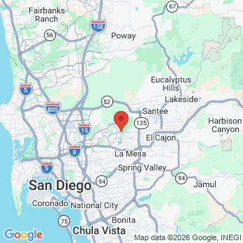 Map to BRSH+FLSS Pediatric Dentistry & Orthodontics office in San Diego, CA