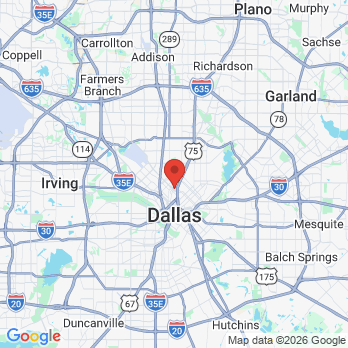 Map to Silk Dental Wellness office in Dallas, TX