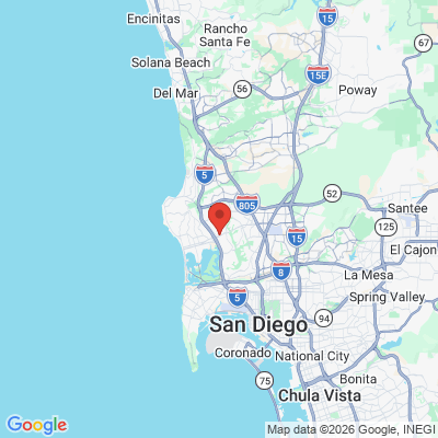 Map to  office in San Diego, CA