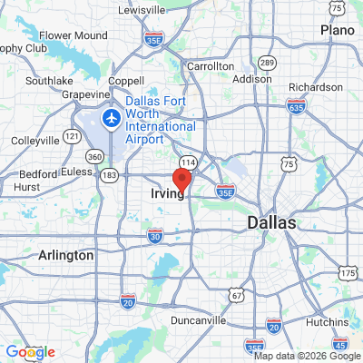 Map to Dental republic Irving office in Irving, TX