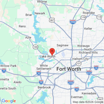 Map to  office in Fort Worth, TX