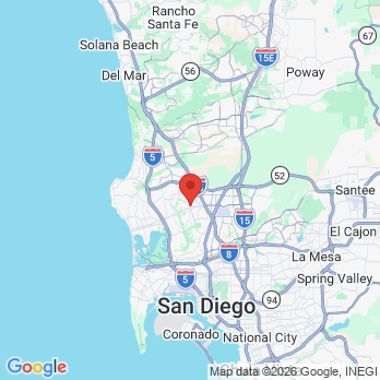 Map to Primary Office office in San Diego, CA
