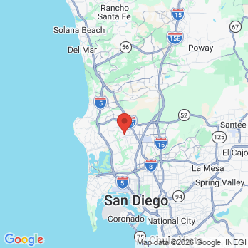 Map to Shivali Gohel DMD, MSD office in San Diego, CA