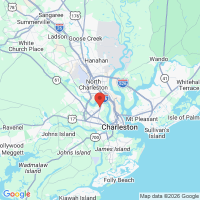 Map to  office in Charleston, SC