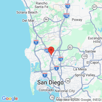 Map to Primary Office office in San Diego, CA
