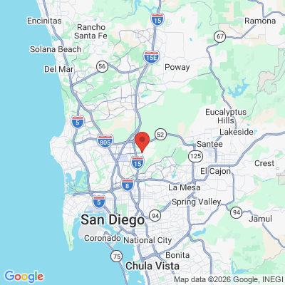 Map to  office in San Diego, CA
