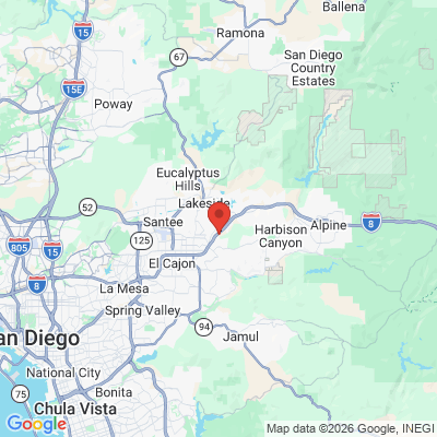 Map to  office in El Cajon, CA